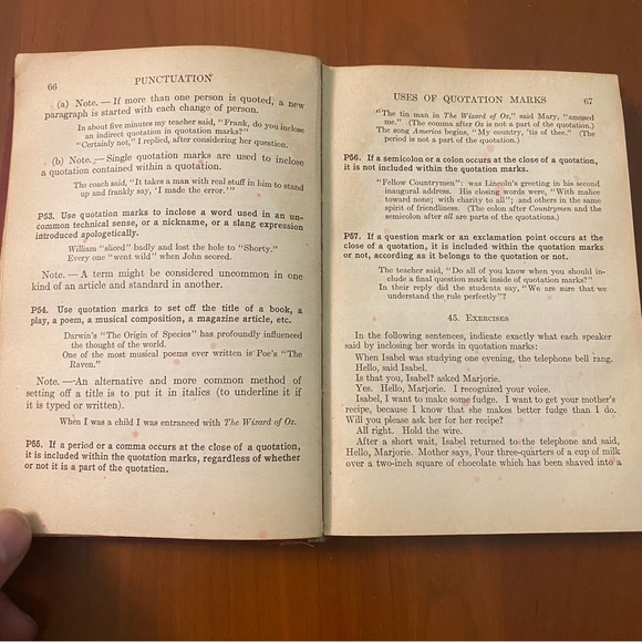 Antique 1928 Handy Book of English Composition by Ruth M. Whitfield VTG Writing - Picture 9 of 12